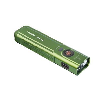 Fenix E06RPROEUOLI - reguliuojamo ryškumo įkraunamas LED žibintuvėlis LED/USB 1650 mAh IP66 1600 lm 111 val. žalias