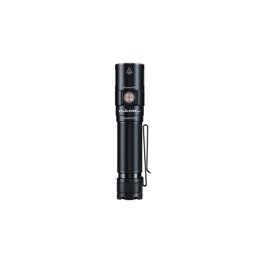 Fenix E28RV20 - LED Pritemdomas įkraunamas žibintuvėlis LED/USB/2xCR123A IP68 1700 blizgus 260 h 3400 mAh