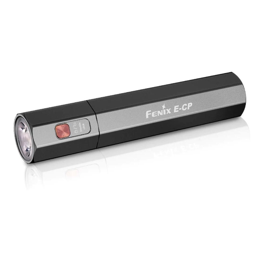Fenix ECPBLCK - LED Įkraunamas žibintuvėlis su maitinimo banku USB IP68 1600 blizgus 504 h 5000 mAh juoda
