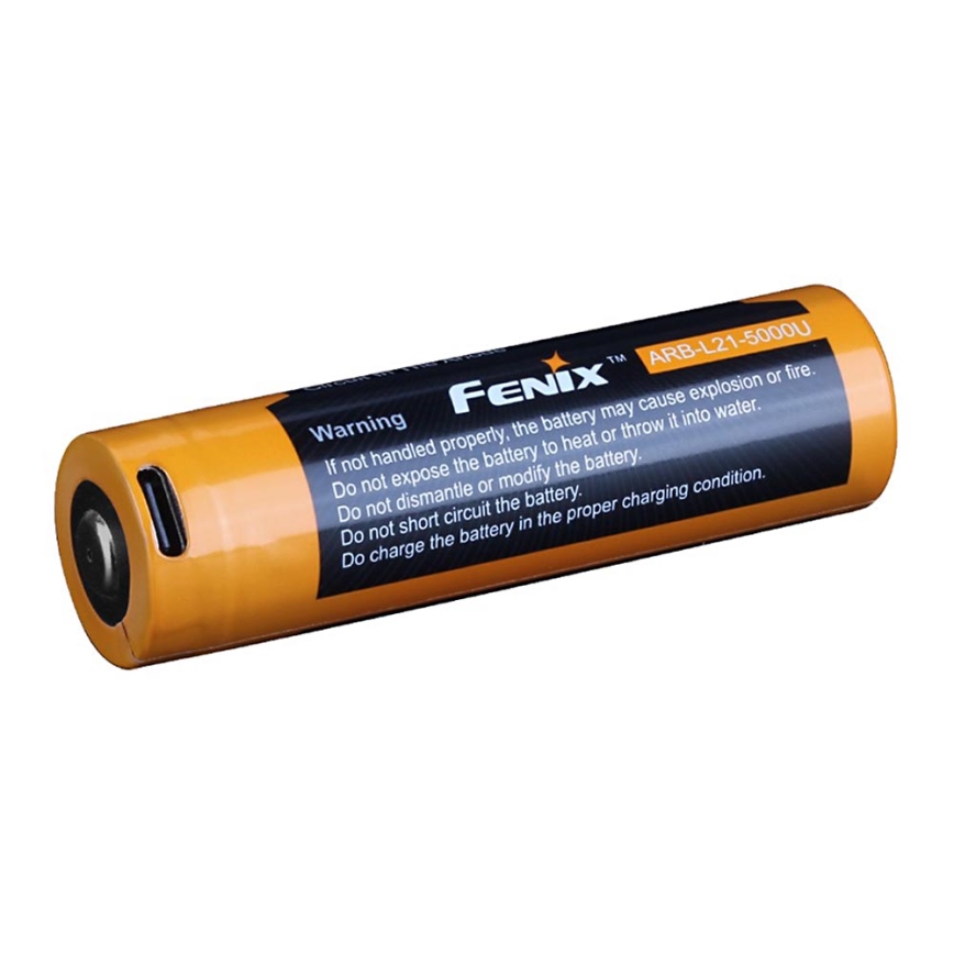 Fenix FE21700USB - 1vnt įkraunama baterija USB/3,6V 5000 mAh