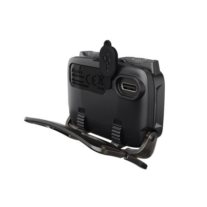 Fenix HL12RV20BLC - LED reguliuojamo ryškumo įkraunama galvos lempa LED/USB 950 mAh IP66 500 lm 112 h juoda
