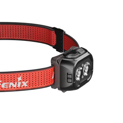 Fenix HL18RTV20BLC - LED Pritemdomas įkraunamas galvos žibintas LED/USB/3xAAA IP66 800 lm 160 h 1900 mAh juoda/oranžinė