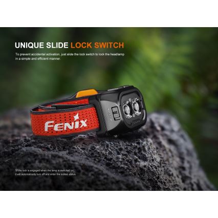 Fenix HL18RTV20WHT - LED  Pritemdomas įkraunamas galvos žibintas LED/USB IP66 800 blizgus 160 h balta/juoda