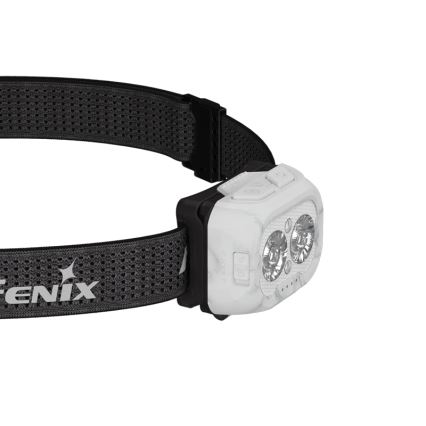 Fenix HL18RTV20WHT - LED  Pritemdomas įkraunamas galvos žibintas LED/USB IP66 800 blizgus 160 h balta/juoda