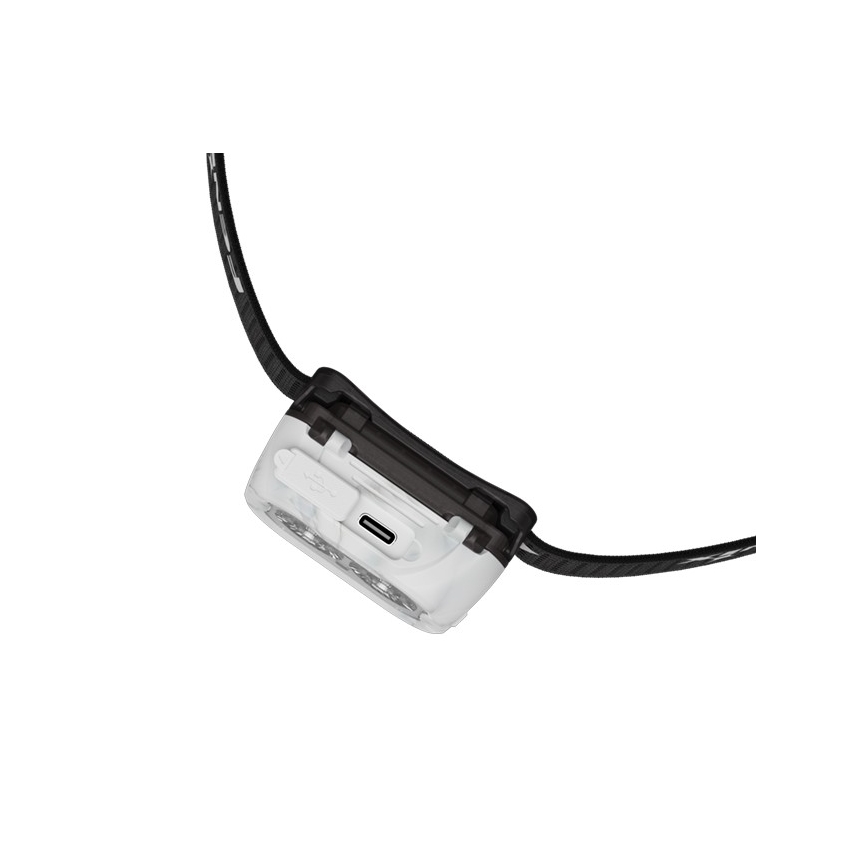 Fenix HL18RTV20WHT - LED  Pritemdomas įkraunamas galvos žibintas LED/USB IP66 800 blizgus 160 h balta/juoda