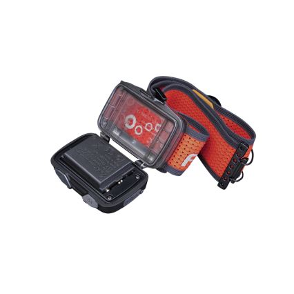 Fenix HL32RTBLCK - LED pakraunamas žibintuvėlis ant galvos LED/USB/3xAAA IP66 800 blizgus 300 h 1900 mAh juoda/oranžinė