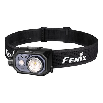 Fenix HL45R - LED Pritemdomas įkraunamas fokusavimo galvos žibintas LED/USB IP66 1000 blizgus 240 h juoda