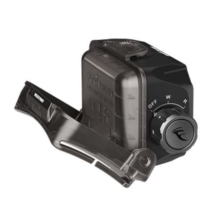 Fenix HL45R - LED Pritemdomas įkraunamas fokusavimo galvos žibintas LED/USB IP66 1000 blizgus 240 h juoda