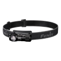 Fenix HM51RV3ABL - LED įkraunamas galvos žibintas su reguliuojamu ryškumu LED/USB/1xCR123A 950 mAh IP68 860 lm 125 h juodas