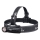 Fenix HM61RV30 - LED reguliuojamas įkraunamas galvos žibintas LED/USB/1xCR123A 4000 mAh IP68 1800 lm 400 h juodas
