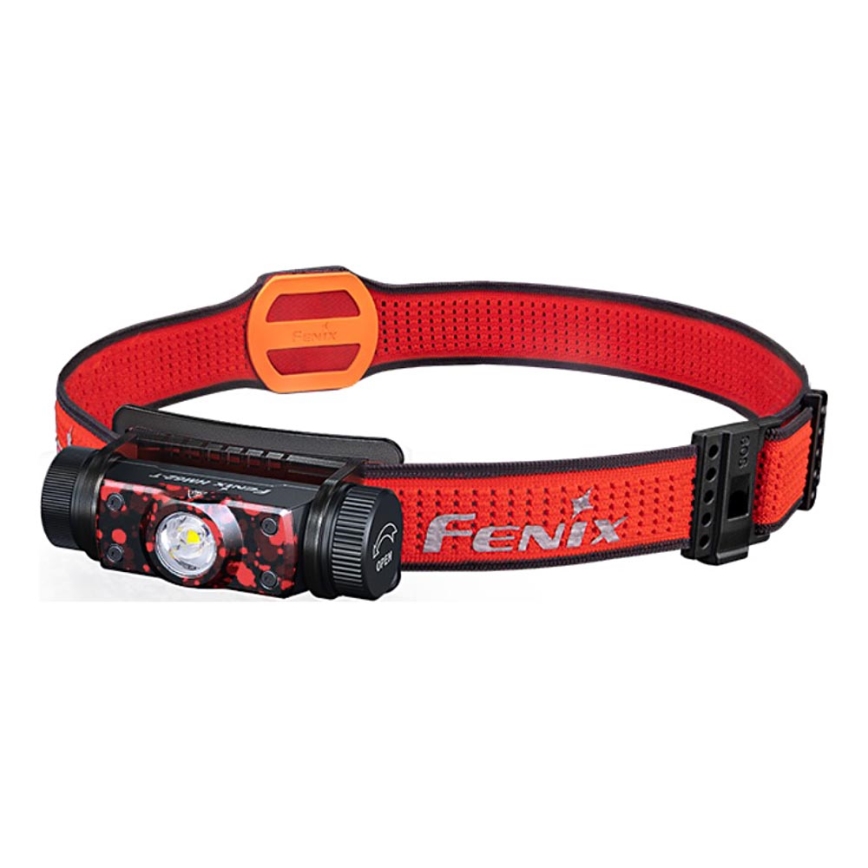Fenix HM62TMGM - LED Pritemdomas įkraunamas galvos žibintas LED/USB IP68 1200 blizgus 280 h 3400 mAh
