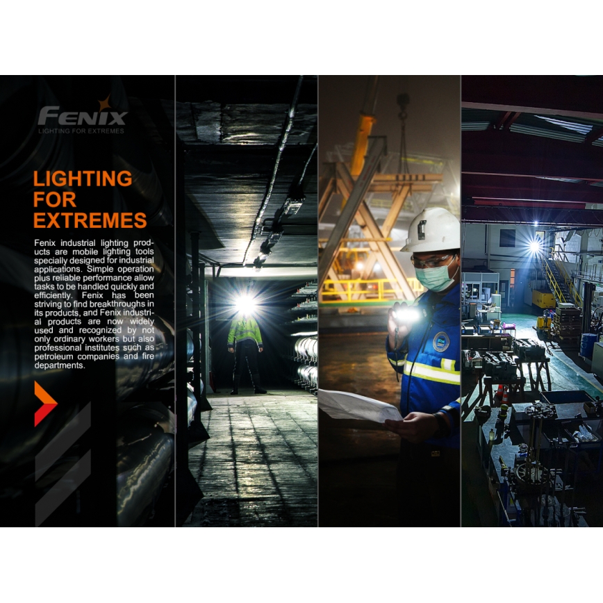 Fenix HM70R - LED pakraunamas žibintuvėlis ant galvos 4xLED/1x21700 IP68 1600 blizgus 800 h 5000 mAh