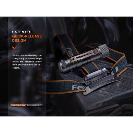 Fenix HM71R - LED pakraunamas žibintuvėlis ant galvos LED/USB IP68 2700 blizgus 400 h 5000 mAh