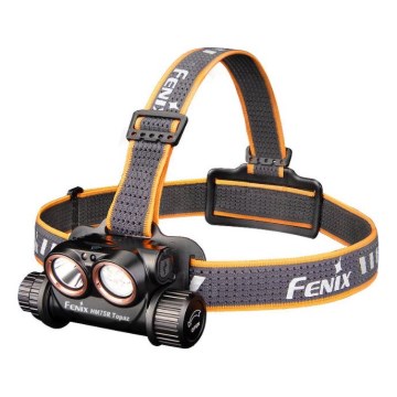 Fenix HM75RTOPAZ - LED Pritemdomas įkraunamas galvos žibintas LED/USB IP68 1600 blizgus 210 h 4000 mAh