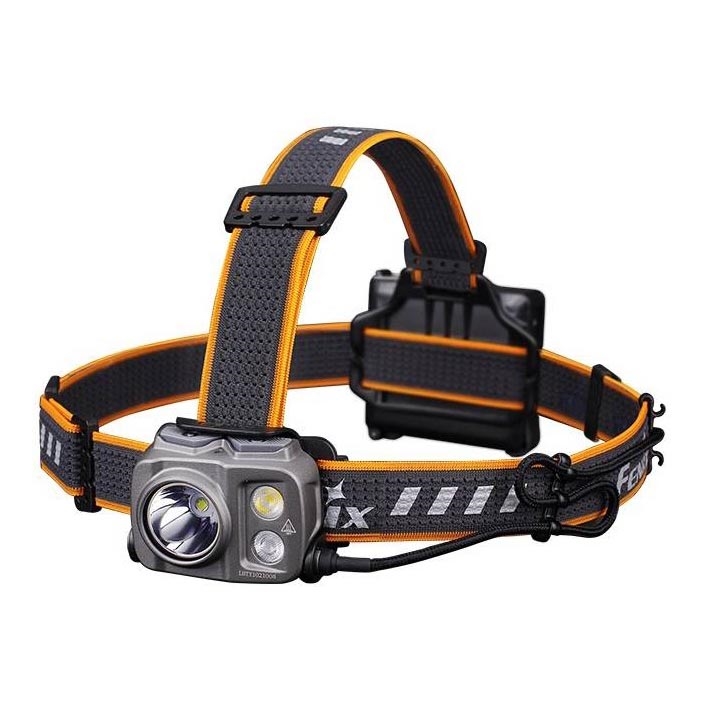 Fenix HP16R1250 - LED pakraunamas žibintuvėlis ant galvos 3xLED/USB 4xAA IP66 1250 lm 600 h 3000 mAh
