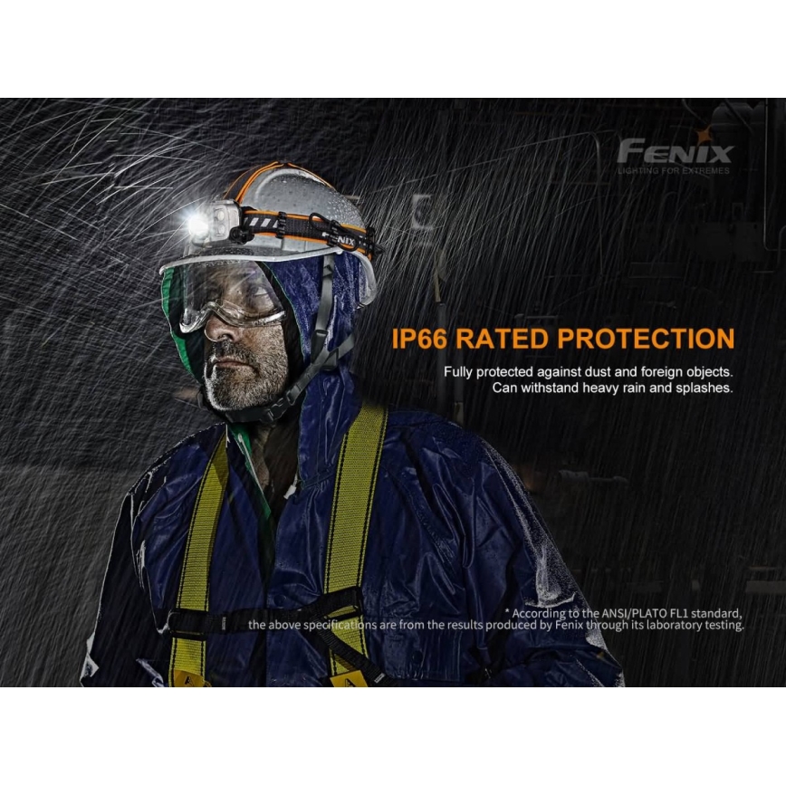 Fenix HP25RV20-LED Pritemdomas įkraunamas galvos žibintas 3xLED/1x21700 IP66 1600 lm 800 h