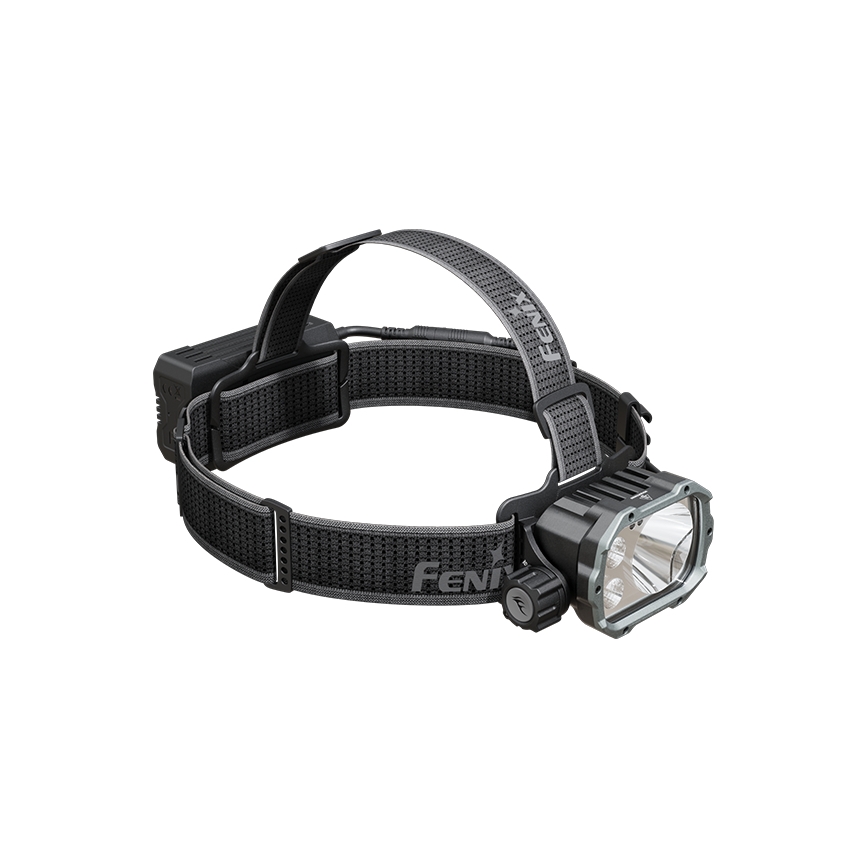 Fenix HP35R - reguliuojamas įkraunamas LED galvos žibintas LED/USB 5000 mAh IP66 4000 lm 500 h juodas