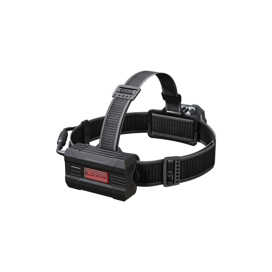Fenix HP35R - reguliuojamas įkraunamas LED galvos žibintas LED/USB 5000 mAh IP66 4000 lm 500 h juodas