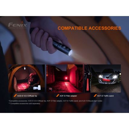 Fenix LD22V20 – LED Įkraunamas žibintuvėlis LED/USB IP66 800 lm 220 val.