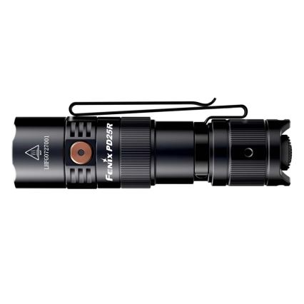 Fenix PD25R - LED pakraunamas žibintuvėlis LED/USB/1xCR123A IP68 800 lm 70 h 700 mAh
