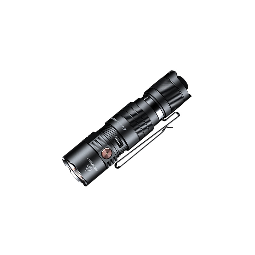 Fenix PD26RACE - reguliuojamo ryškumo įkraunamas LED žibintuvėlis LED/USB 1600 mAh IP68 1300 lm 556 h juodas