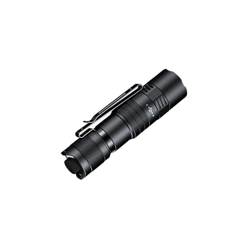 Fenix PD26RACE - reguliuojamo ryškumo įkraunamas LED žibintuvėlis LED/USB 1600 mAh IP68 1300 lm 556 h juodas