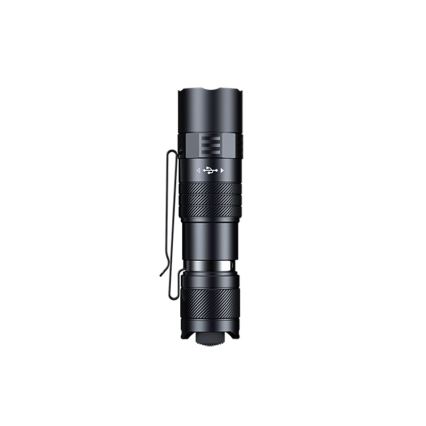 Fenix PD26RACE - reguliuojamo ryškumo įkraunamas LED žibintuvėlis LED/USB 1600 mAh IP68 1300 lm 556 h juodas