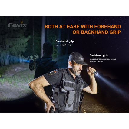 Fenix PD35V30 - LED pakraunamas žibintuvėlis LED/USB/2xCR123A IP68 1700 blizgus 230 h 2600 mAh