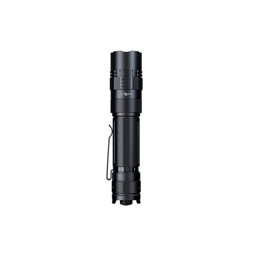 Fenix PD36RACE - reguliuojamo ryškumo įkraunamas LED žibintas LED/USB 5000 mAh IP68 3000 lm 63,45 h juodas