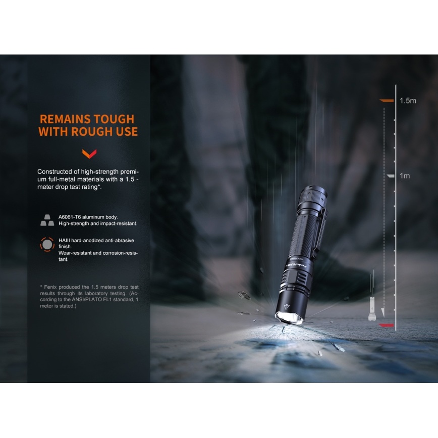 Fenix PD36RPRO - LED Taktinis įkraunamas žibintuvėlis LED/USB IP68 2800 lm 42 h 5000 mAh