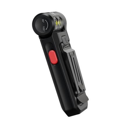 Fenix SW05RREDBLC - LED Pritemdomas įkraunamas žibintuvėlis LED/USB IPX6 150 lm 49 h juoda