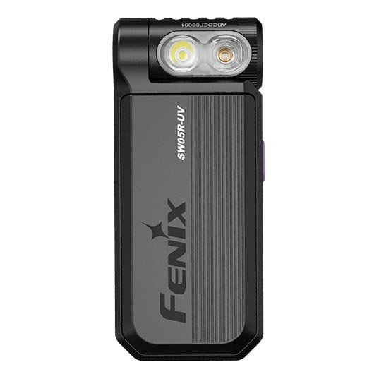 Fenix SW05RUVBLC - LED Pritemdomas įkraunamas žibintuvėlis LED/USB IPX6 150 lm 49 h 700 mAh juoda