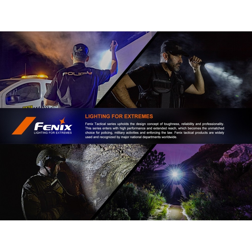 Fenix SW05RUVBLC - LED Pritemdomas įkraunamas žibintuvėlis LED/USB IPX6 150 lm 49 h 700 mAh juoda