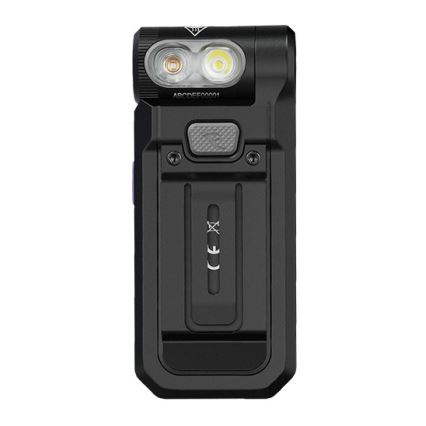 Fenix SW05RUVBLC - LED Pritemdomas įkraunamas žibintuvėlis LED/USB IPX6 150 lm 49 h 700 mAh juoda