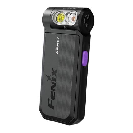 Fenix SW05RUVBLC - LED Pritemdomas įkraunamas žibintuvėlis LED/USB IPX6 150 lm 49 h 700 mAh juoda