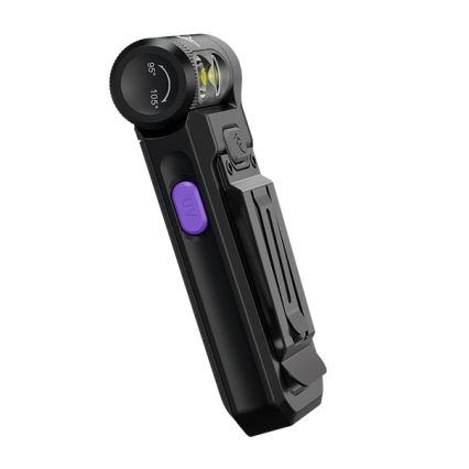Fenix SW05RUVBLC - LED Pritemdomas įkraunamas žibintuvėlis LED/USB IPX6 150 lm 49 h 700 mAh juoda