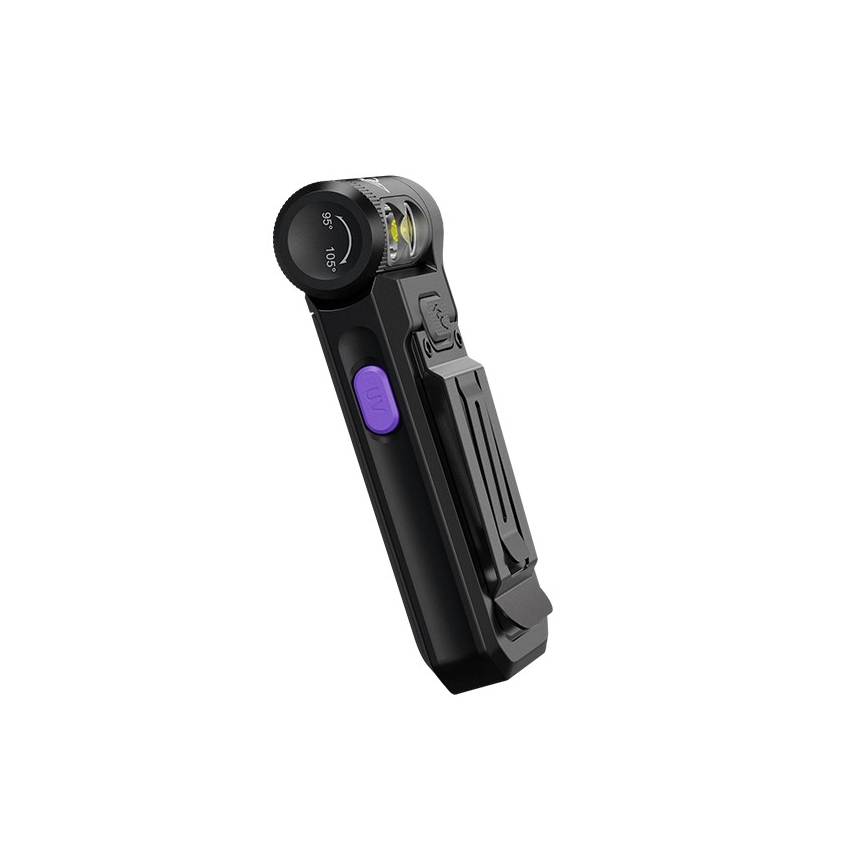 Fenix SW05RUVBLC - LED Pritemdomas įkraunamas žibintuvėlis LED/USB IPX6 150 lm 49 h 700 mAh juoda