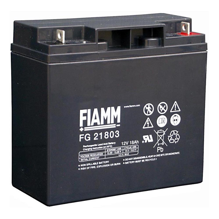 Fia mm FG21803 - Švino rūgšties akumuliatorius 12V/18Ah/oko M5