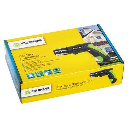 Fieldmann - Akumuliatorinis atsuktuvas 3,6V 1300 mAh