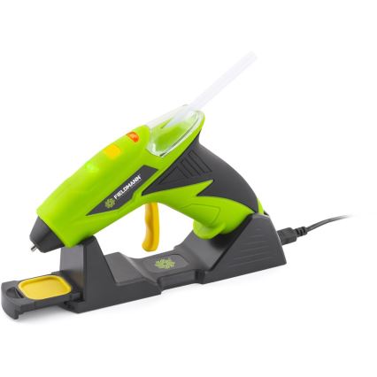 Fieldmann - Belaidis karštų klijų pistoletas 4V 1500 mAh žalia