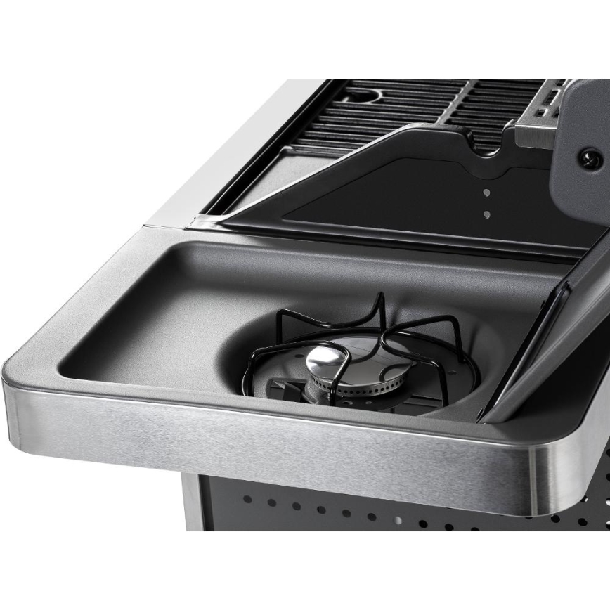 Fieldmann - Dujinis grilis, 5 degiklių, matinio chromo