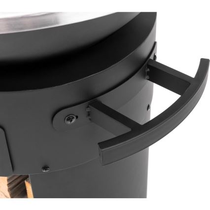 Fieldmann - Nešiojamas 3in1 grilis nerūdijančio plieno/juodas