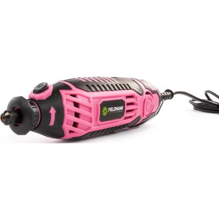 Fieldmann - Šlifuoklis modeliams, 170W/230V rožinės spalvos