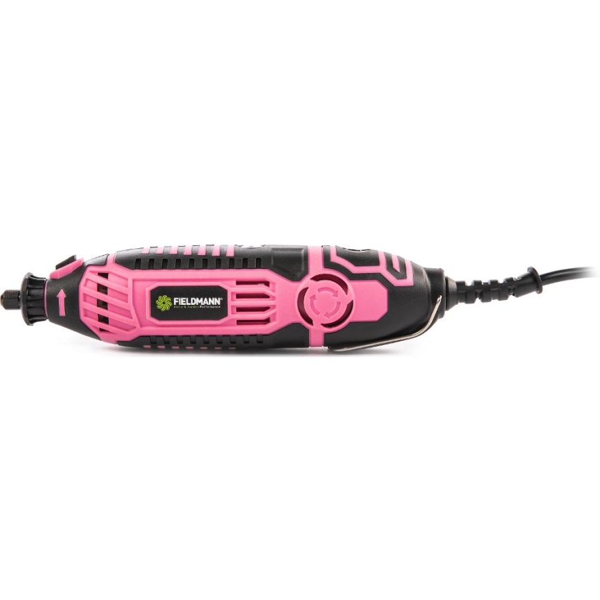 Fieldmann - Šlifuoklis modeliams, 170W/230V rožinės spalvos