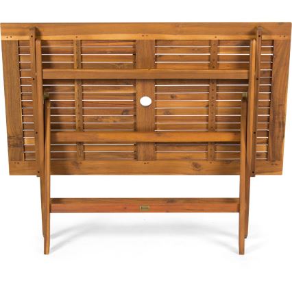 Fieldmann - Sulankstomas sodo stalas 120x70 cm akacijos