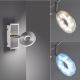 Fischer & Honsel 30214 - LED Sieninis akcentinis šviestuvas DENT LED/6W/230V 3000/4750/6500K