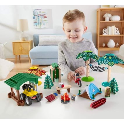 Fisher-Price - Vaikiškas statybų rinkinys Wonder Makers Camping