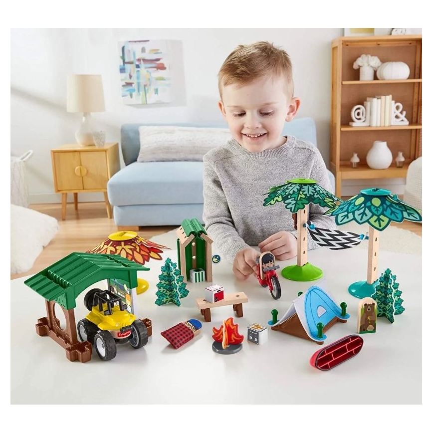 Fisher-Price - Vaikiškas statybų rinkinys Wonder Makers Camping