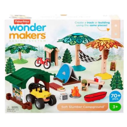 Fisher-Price - Vaikiškas statybų rinkinys Wonder Makers Camping