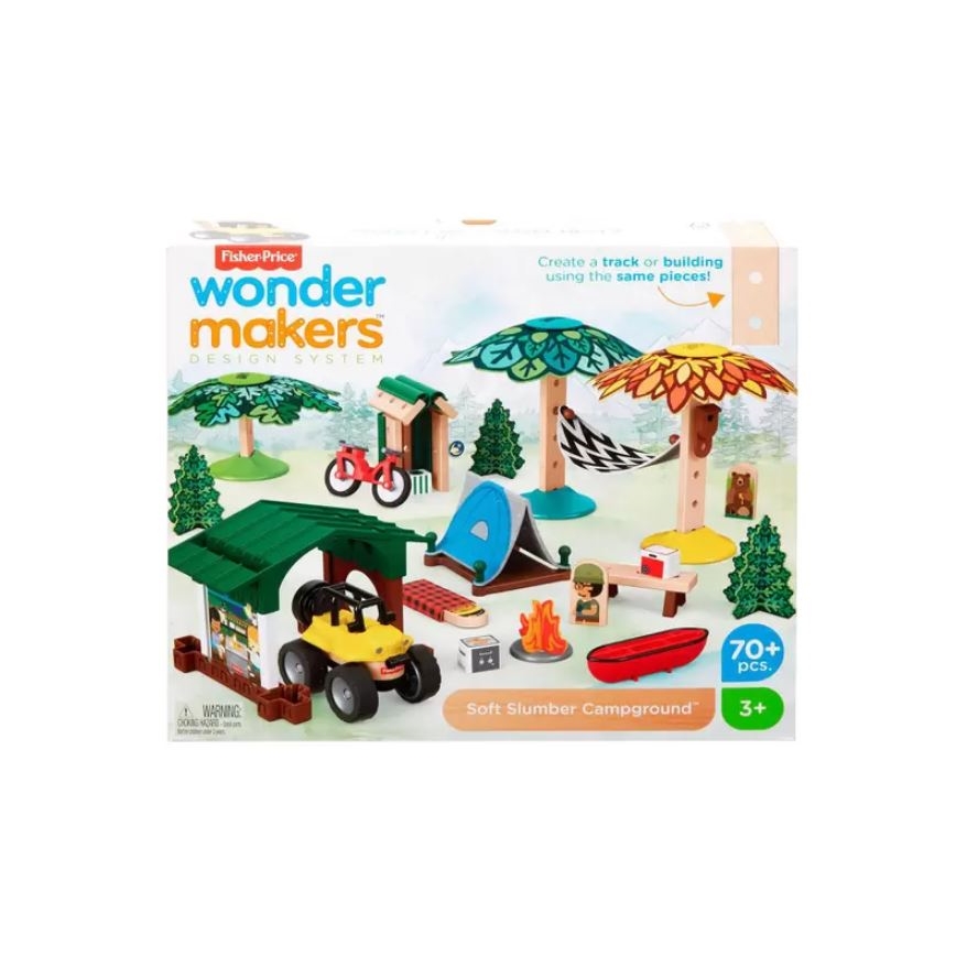 Fisher-Price - Vaikiškas statybų rinkinys Wonder Makers Camping